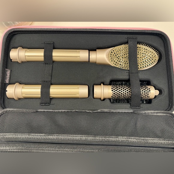 Ella Bella Airwrap Styler 6 in 1 Professional Hot Air Styler Champagne Color - Picture 11 of 14